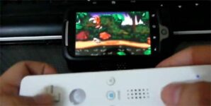 Wii Controller Demo gets active, Android and Wiimote handle Donkey Kong on video