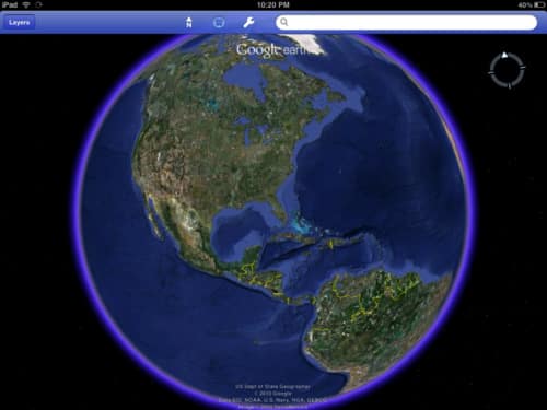 Read more about the article Google Earth On The iPad Is A Visual Stunner