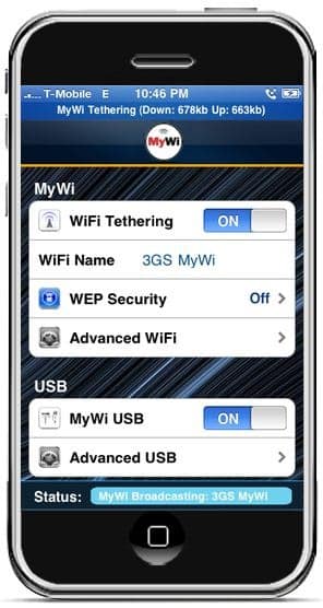 Read more about the article MyWi 4.0 for Jailbroken iPhones Enable Wireless Tethering on iOS 4