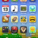 Steps to install iMario theme on iPhone 4