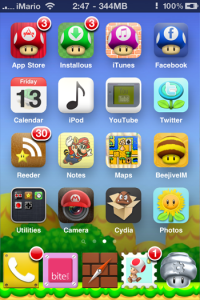 Read more about the article Steps to install iMario theme on iPhone 4