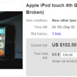 Apple iPod Touch 4 / 4G 4th Generation (16GB)(Jailbroken)