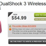 Pink DualShock 3