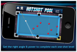 Read more about the article Hotshot Pool 1.0 for iPhone and iPod touch Released