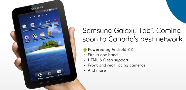 Read more about the article Bell Canada Wanted To Contract Samsung’s Galaxy Tab Soon