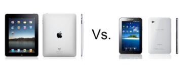 Comparison Between Samsung Galaxy Tab vs Apple iPad