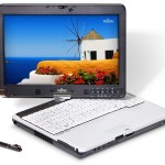 Fujitsu LifeBook T580 with four-finger multitouch