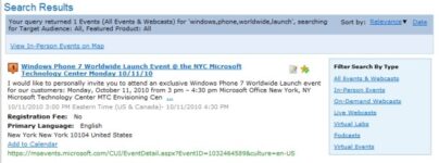 Finally Windows Phone 7 Launching On October 11th in New York City