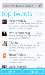 Read more about the article Twitter App for Windows Phone 7 Has Officially Released