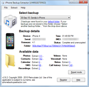Read more about the article Download iPhone Backup Extractor