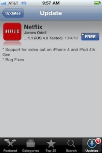 Read more about the article Netflix Video Out Support Is Now for iPhone and iPad touch