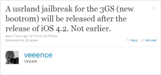 Userland Jailbreak for iPhone 3GS,iPod Touch 3G Will Be Release After iOS 4.2