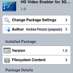 Download HD Video Enabler for iPhone 3GS[Cydia Tweak]