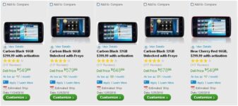 Unlocked Dell Streak W/ Froyo and Cherry Red Version