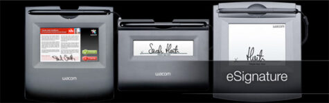 Wacom Announced Three New Pen eSignature Tablets
