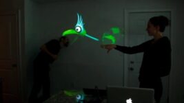 Shadow Puppet Upgrade With  Kinect Hack