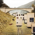 Rolling Hotel On Train Tracks