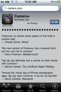 Read more about the article Camera+ Returns To The App Store With Some Major Update