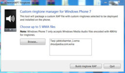 ChevronWP7 Ringtone Installer Has Released[How To]
