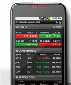 Read more about the article E*Trade-New Android App for Mobile Investment & Banking