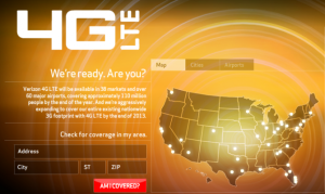 Read more about the article Verizon Wireless 4G LTE Coming On December 5