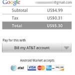 AT&T Billing Now Available On Android Market