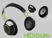 Hexound Solar-Powered Wireless Headphones
