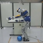 HRP-2 Humanoid Robot Turns Obstacles Into Tools