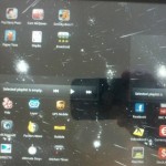 Blurry Screenshot Of Android Honeycomb On Motorola Tablet