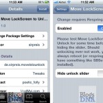 Move LockScreen to Unlock on iPhone [Cydia Tweak]