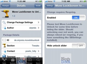 Read more about the article Move LockScreen to Unlock on iPhone [Cydia Tweak]