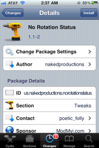 Read more about the article Remove Rotation Lock Icon in Status Bar of iPhone With No Rotation Status