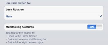 Enable Multi-Touch Gestures On iOS 4.3 for iPad [How To]