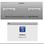 Use RecBoot 2.1 on iPhone & iPod Touch for Recovery Mode[Download Link+Guide]