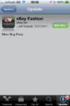 eBay Fashion for iPhone, iPod Touch and iPad Has Updated