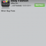 eBay Fashion for iPhone, iPod Touch and iPad Has Updated