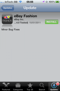 Read more about the article eBay Fashion for iPhone, iPod Touch and iPad Has Updated