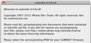 Download Redsn0w 0.9.6rc8 for iPhone, iPad and iPod touch Jailbreak