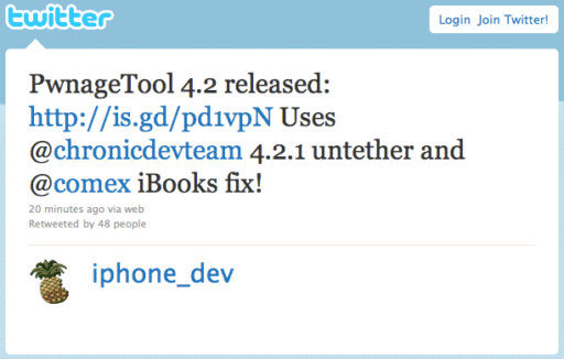 Read more about the article Download PwnageTool 4.2 for Untethered iOS 4.2.1 Jailbreak