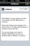 Stream Music From iPhone,iPad And iPod Touch To PS3, XBox 360 And Windows PC With AirMusic App