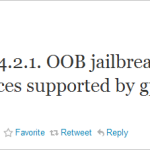 GreenPois0n iOS 4.2.1 OOB Jailbreak To Support all iDevices