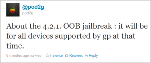 Read more about the article GreenPois0n iOS 4.2.1 OOB Jailbreak To Support all iDevices