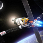 VASIMR Plasma Rocket In Space
