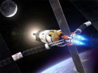 VASIMR Plasma Rocket In Space