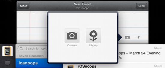 Read more about the article Twitter for iPad Has Updated To Support iPad 2 Camera