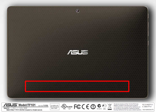 You are currently viewing ASUS Eee Pad TF101 At FCC