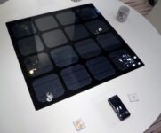Panasonic solar-powered table