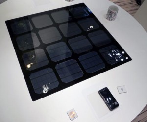 Read more about the article Panasonic solar-powered table