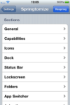 Springtomize – iPhone, iPod Touch Springboard Customization Tool Now Available in Cydia