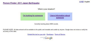 Read more about the article Google Launches Person Finder Tool To Help Tsunami Affected Peoples